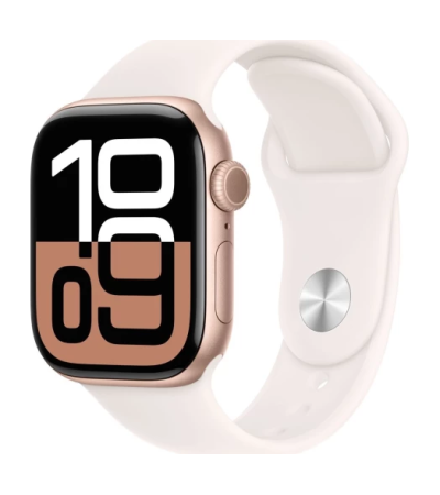 Apple Watch Series 10 GPS+LTE 42mm Rose Gold Aluminium Case